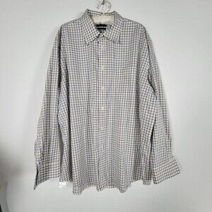 Lauren Ralph Lauren Mens Stretch Fabric Regular Fit Checkered Shirt 3XL